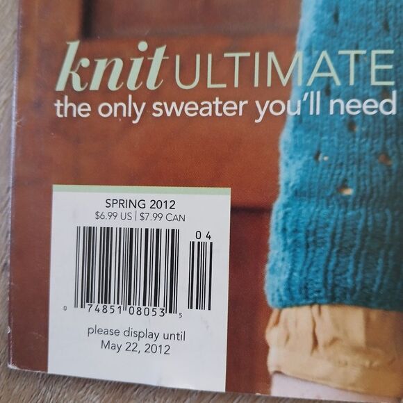 Magazine INTERWEAVE KNITS Spring 2012 Guide 18 Crisp Sweater Guides Patterns - Picture 3 of 7